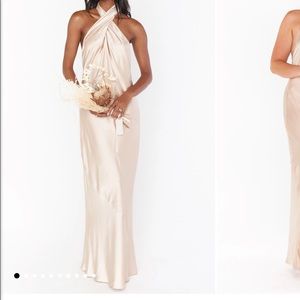 Show Me Your Mumu Jasmine Halter Maxi Dress